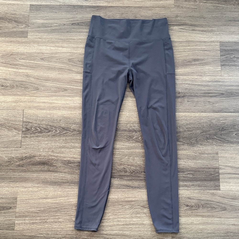 Vuori Gray Leggings Women’s High waist Tights Size Large